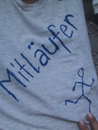 Mitl&auml;ufer T-Shi zu kaufen!
